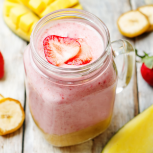 Strawberry Banana Bliss Smoothie